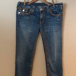 True Religion Women's Low Rise Jeans Size 32